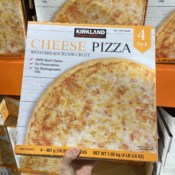 커클랜드 시그니춰 치즈 피자 418g x 4개