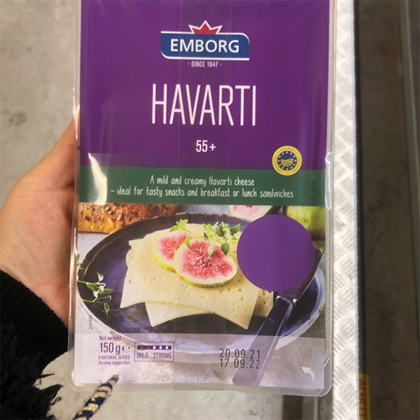 엠보그 하바티 슬라이스 치즈 150g x 2입