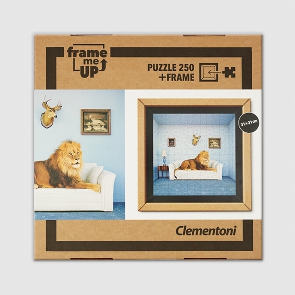 C38500 프레임 미 업 사자의 집 250피스 퍼즐