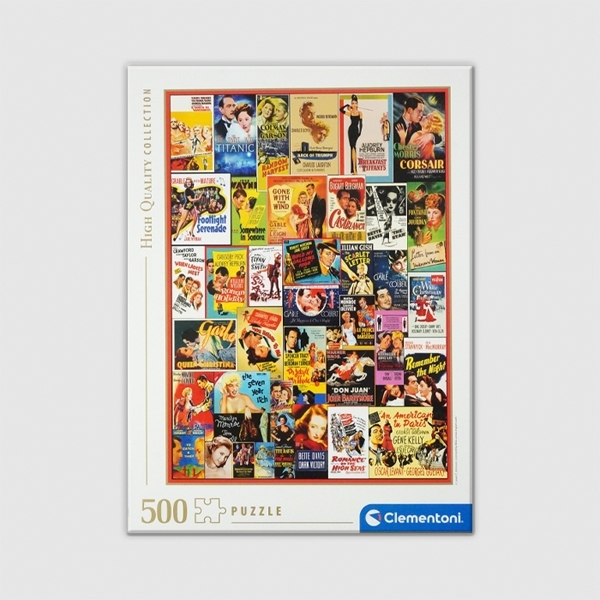 C35097 클래식 로맨스 영화 포스터 500피스 퍼즐